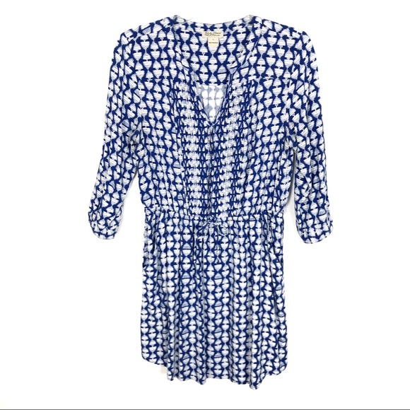 Lucky Brand Dresses & Skirts - Lucky Brand | Blue/White Printed Shirt Dress